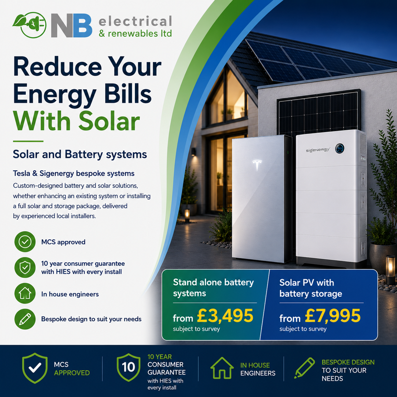 NB Electrical & Renewables Ltd Facebook ad