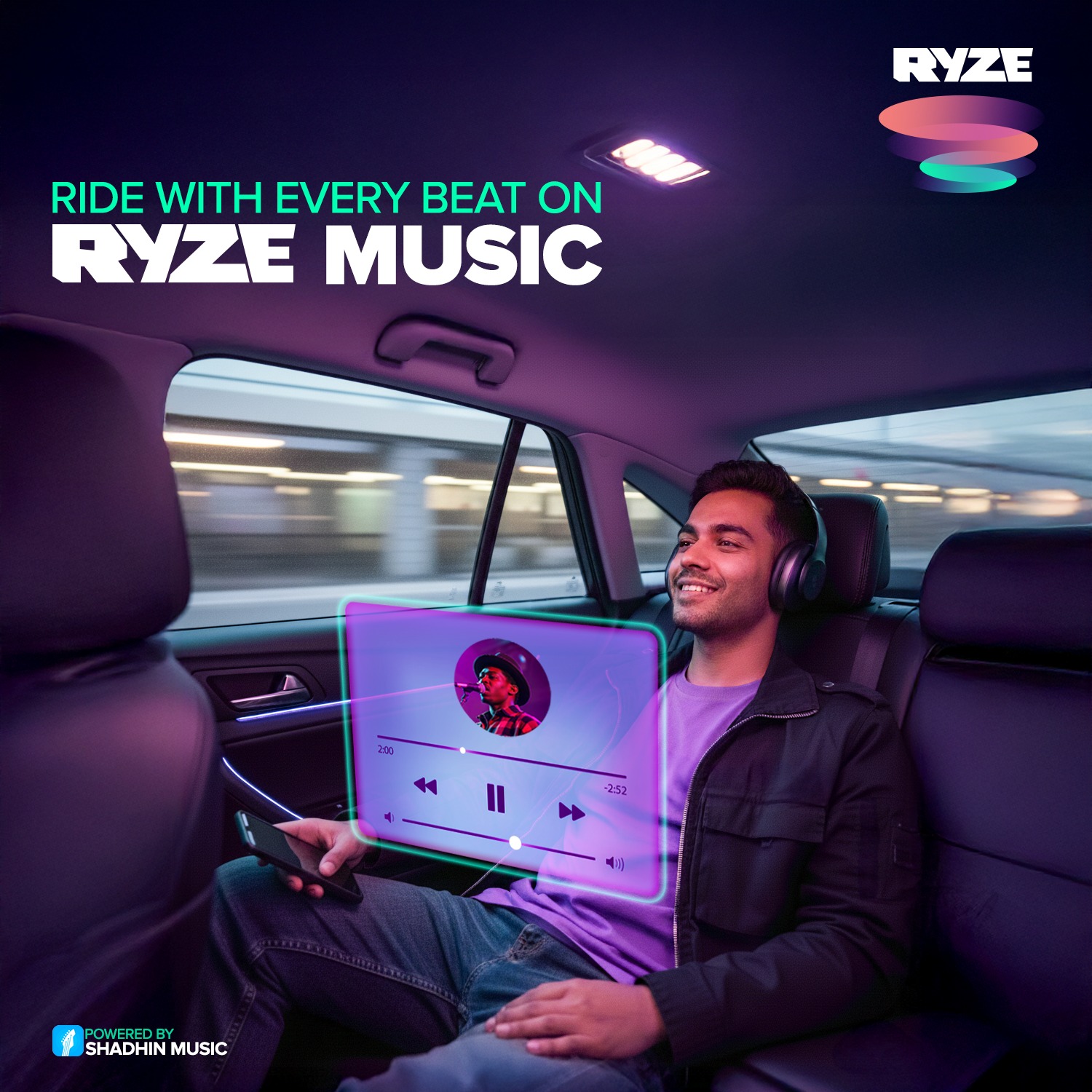 RYZE Live Facebook ad