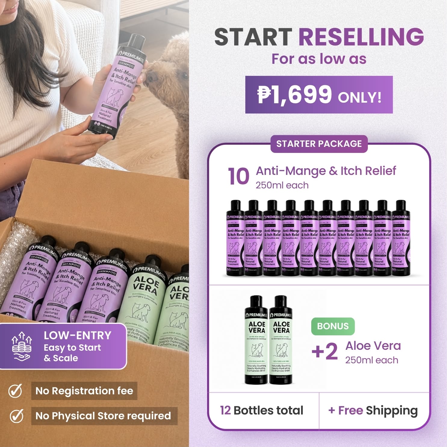 Premium For Pets Facebook ad