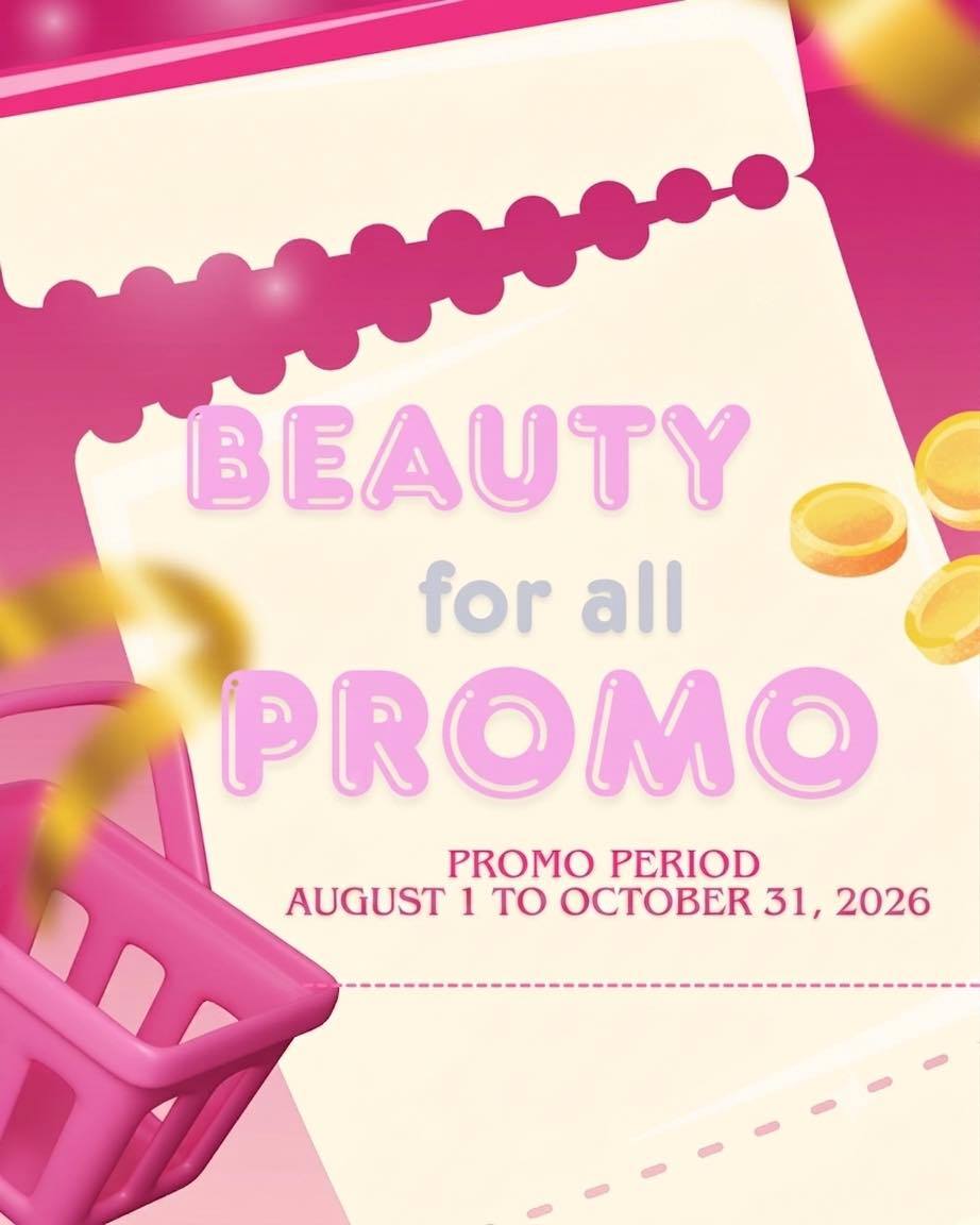 Tiny’s Gluta Salon & Spa - Talamban Facebook ad: Tiny’s Gluta Spa August-October Beauty Promo