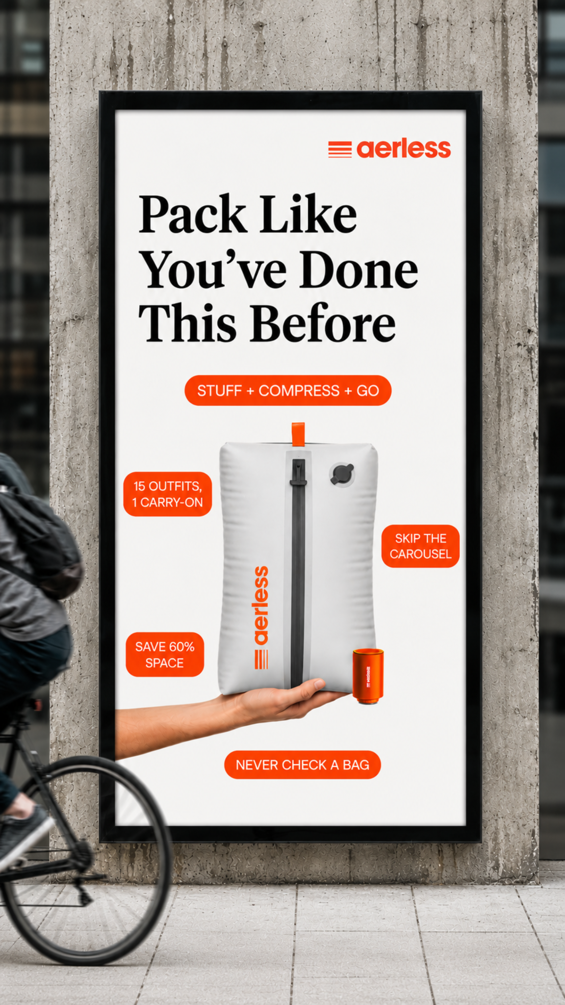 Aerless Facebook ad