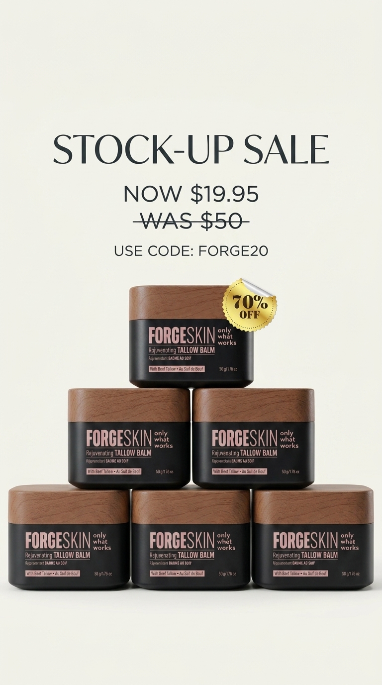 Forge Men Facebook ad