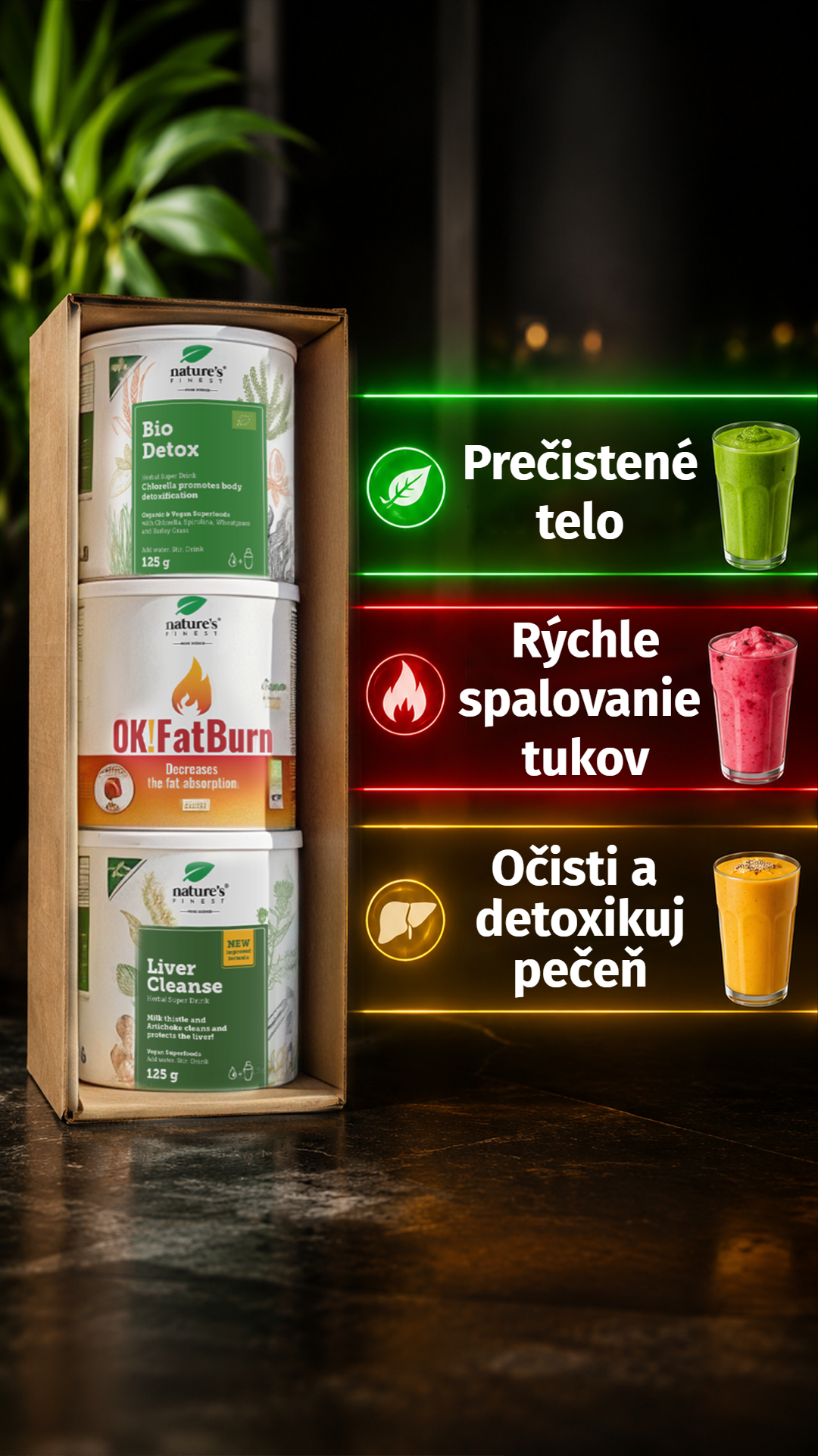 Nature's Finest Slovensko Facebook ad