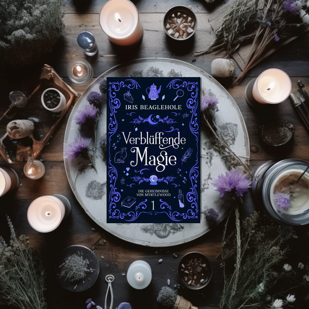 Iris Beaglehole - witchy mystery books Facebook ad