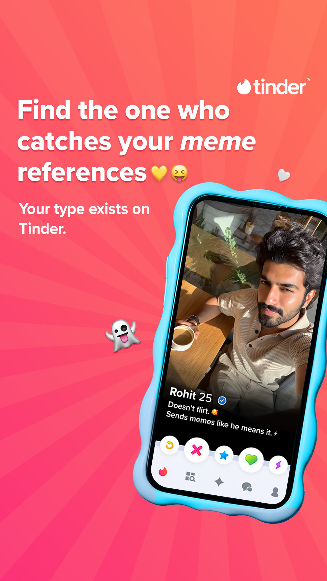 Tinder Facebook ad