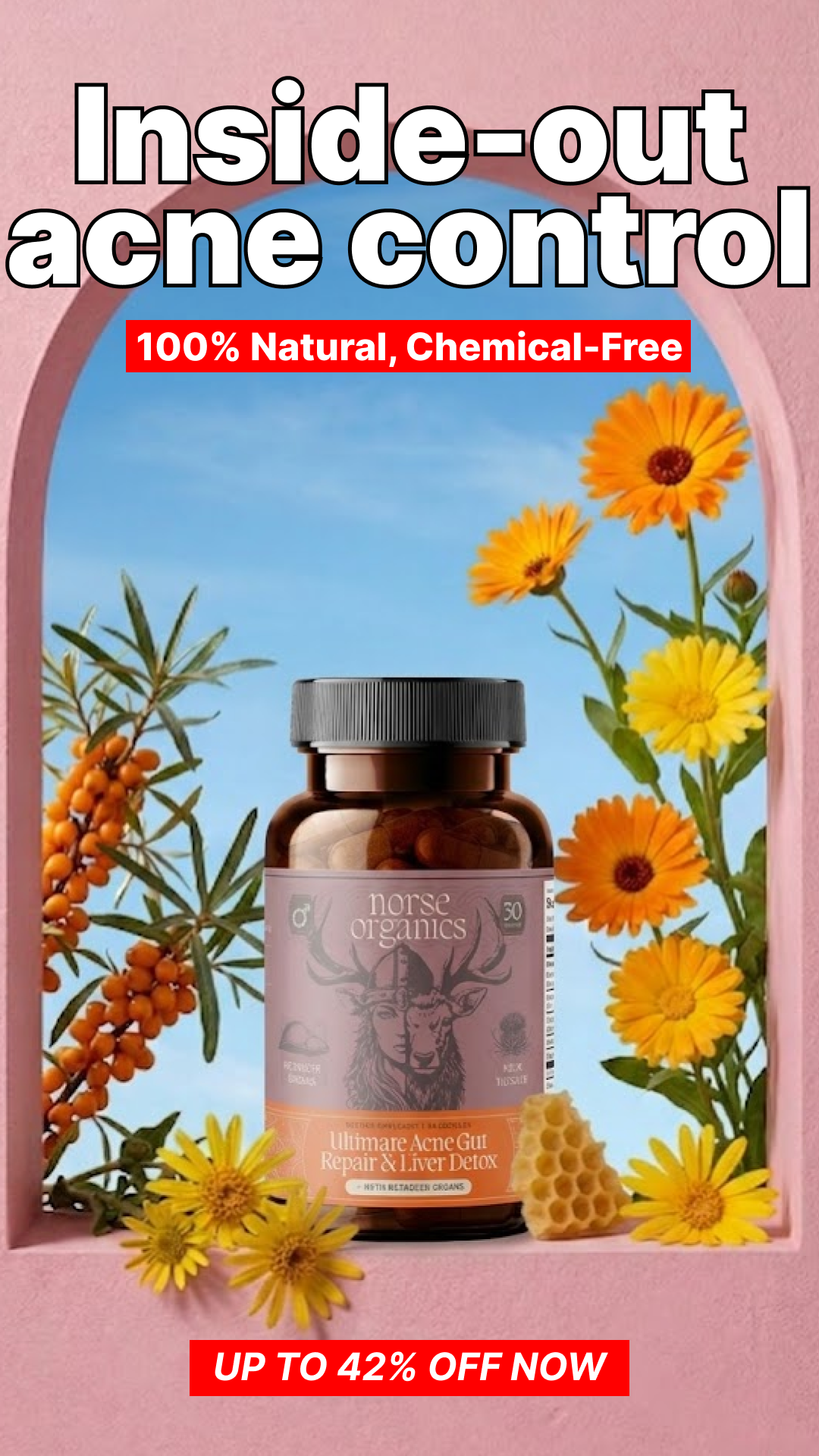 Norse Organics Facebook ad