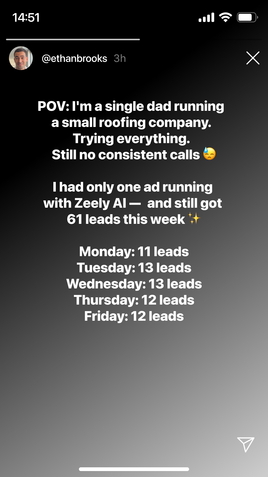 Zeely Facebook ad