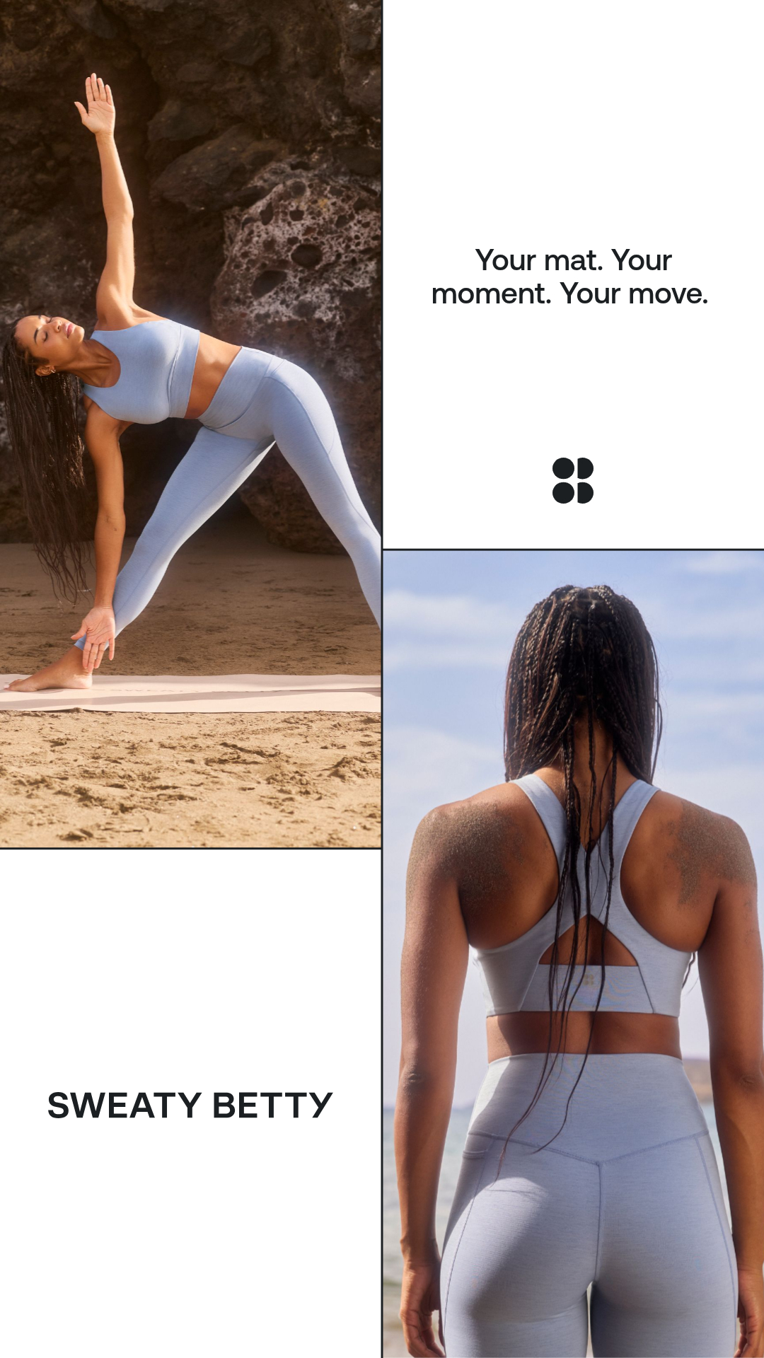 Sweaty Betty Facebook ad