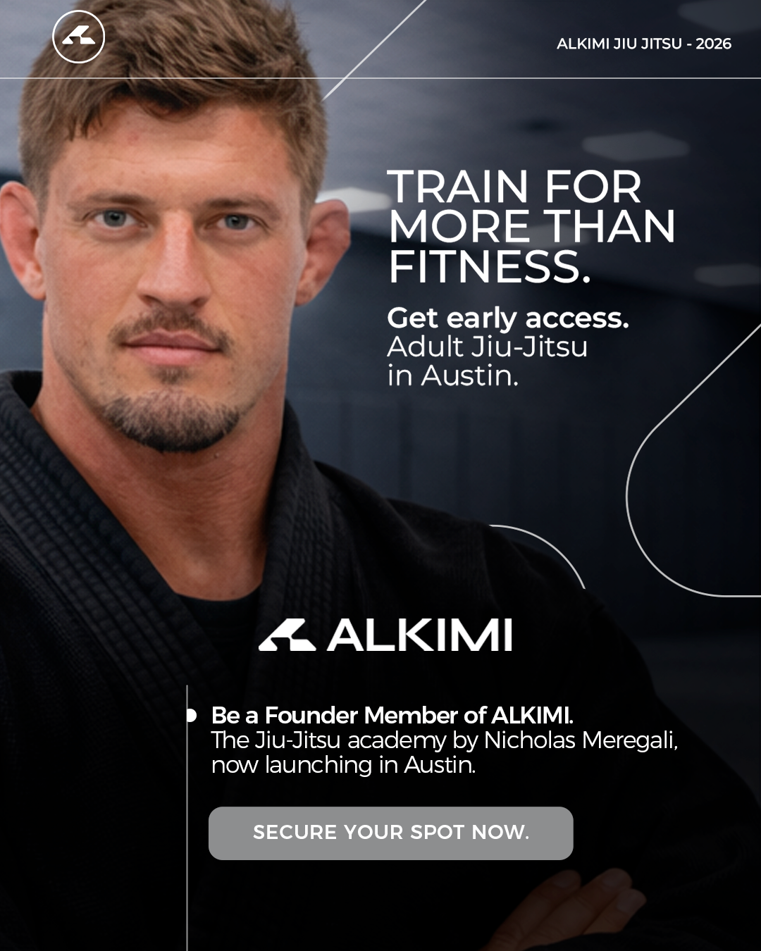 Alkimi Jiu Jitsu Facebook ad from Apr 2, 2026