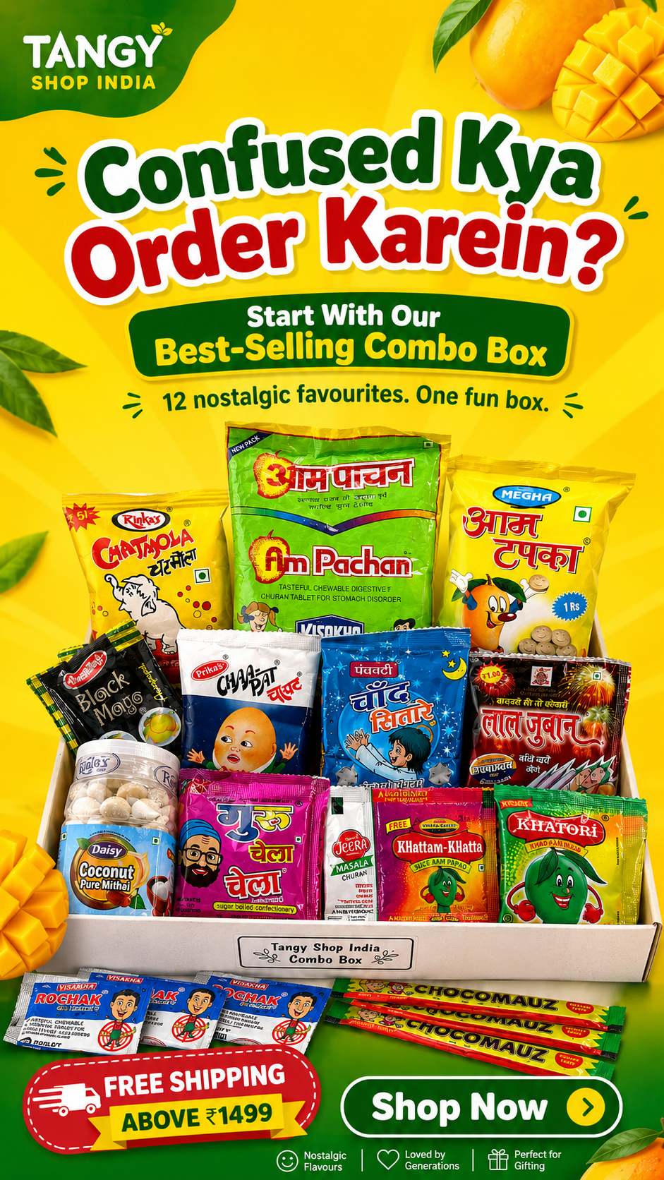 Tangy Shop - Indian Snacks Shop Facebook ad