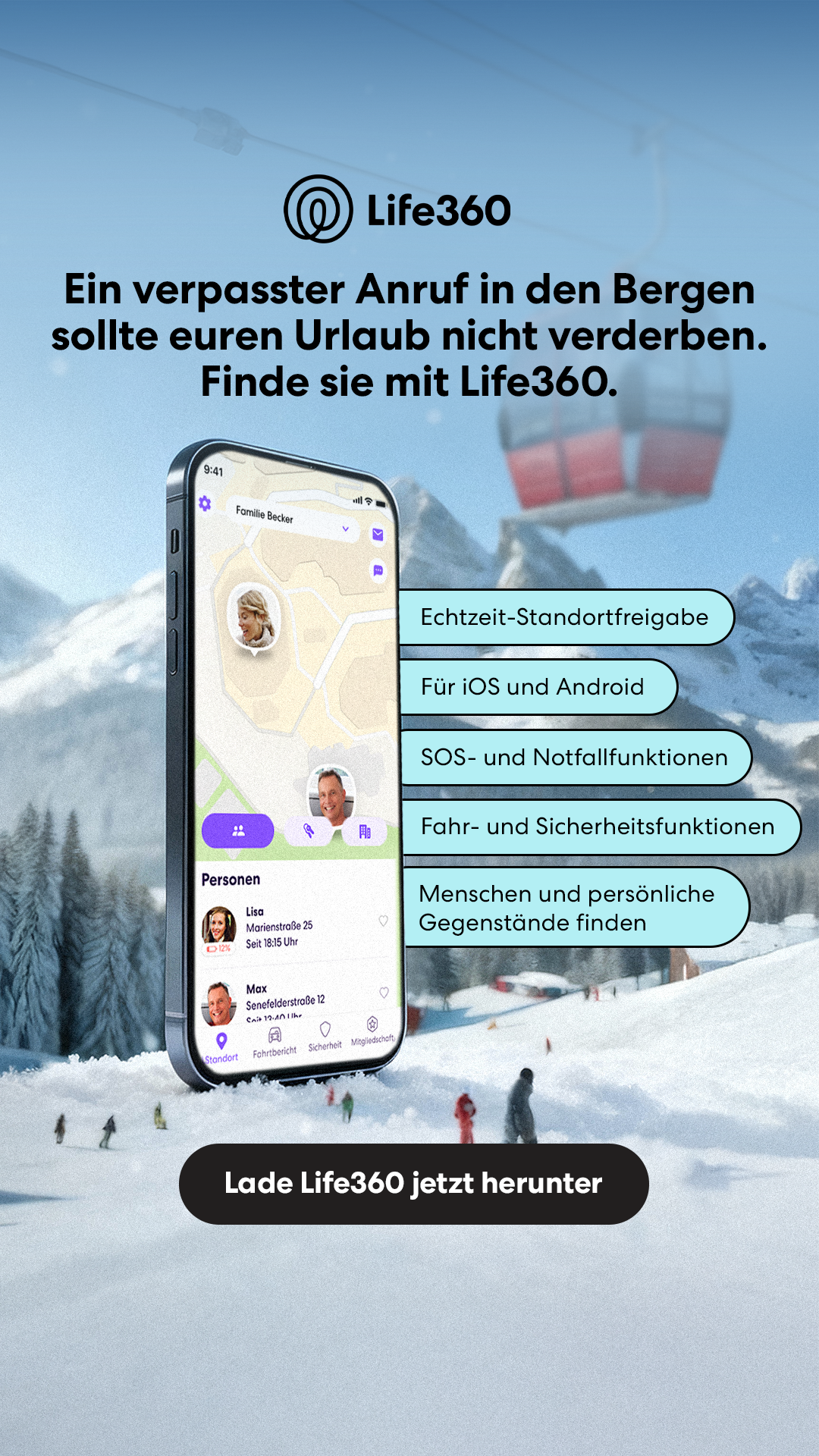 Life360 Facebook ad