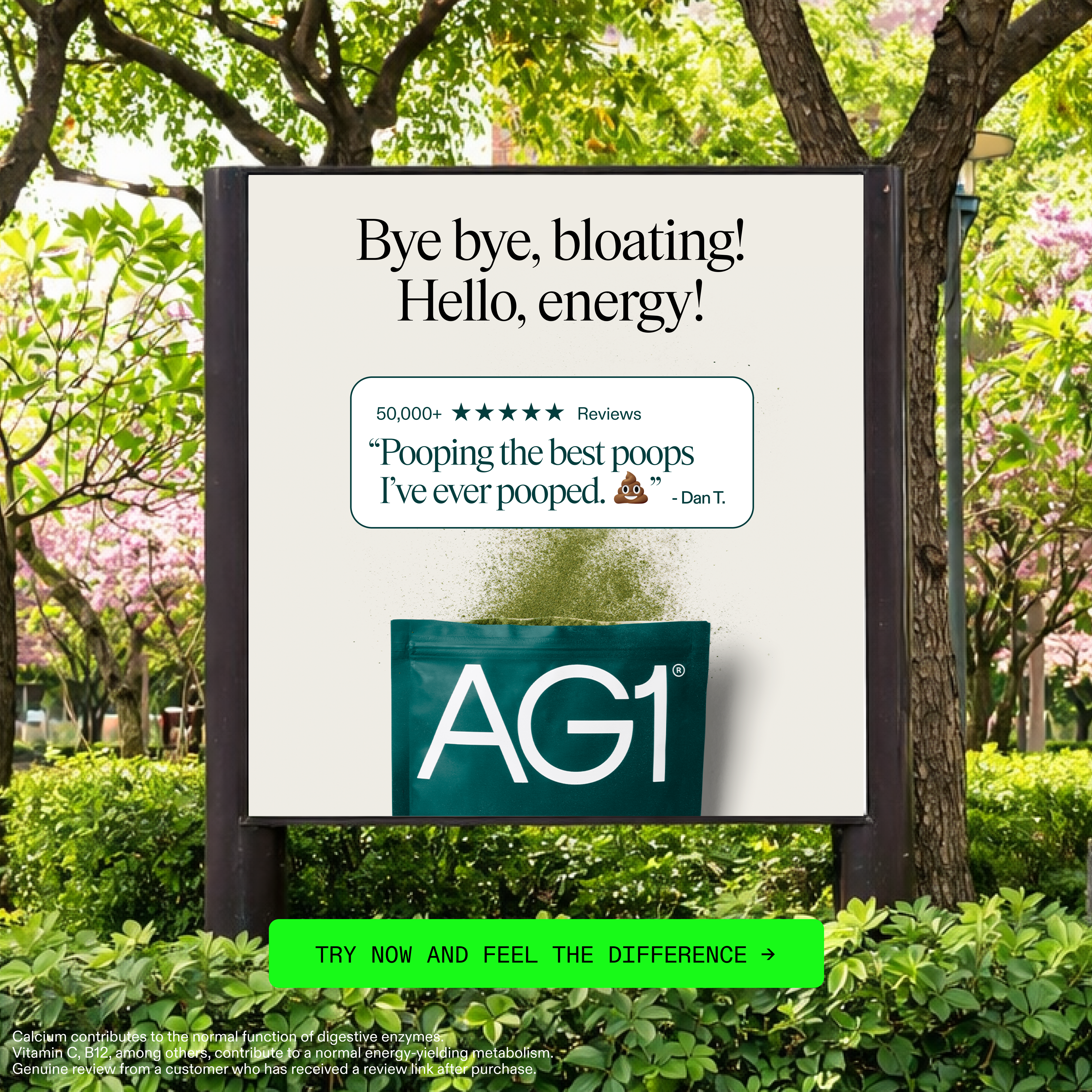 AG1 by Athletic Greens Facebook ad