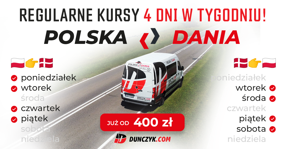 Przewóz Osób i Towarów Duńczyk Facebook ad from Oct 2, 2025