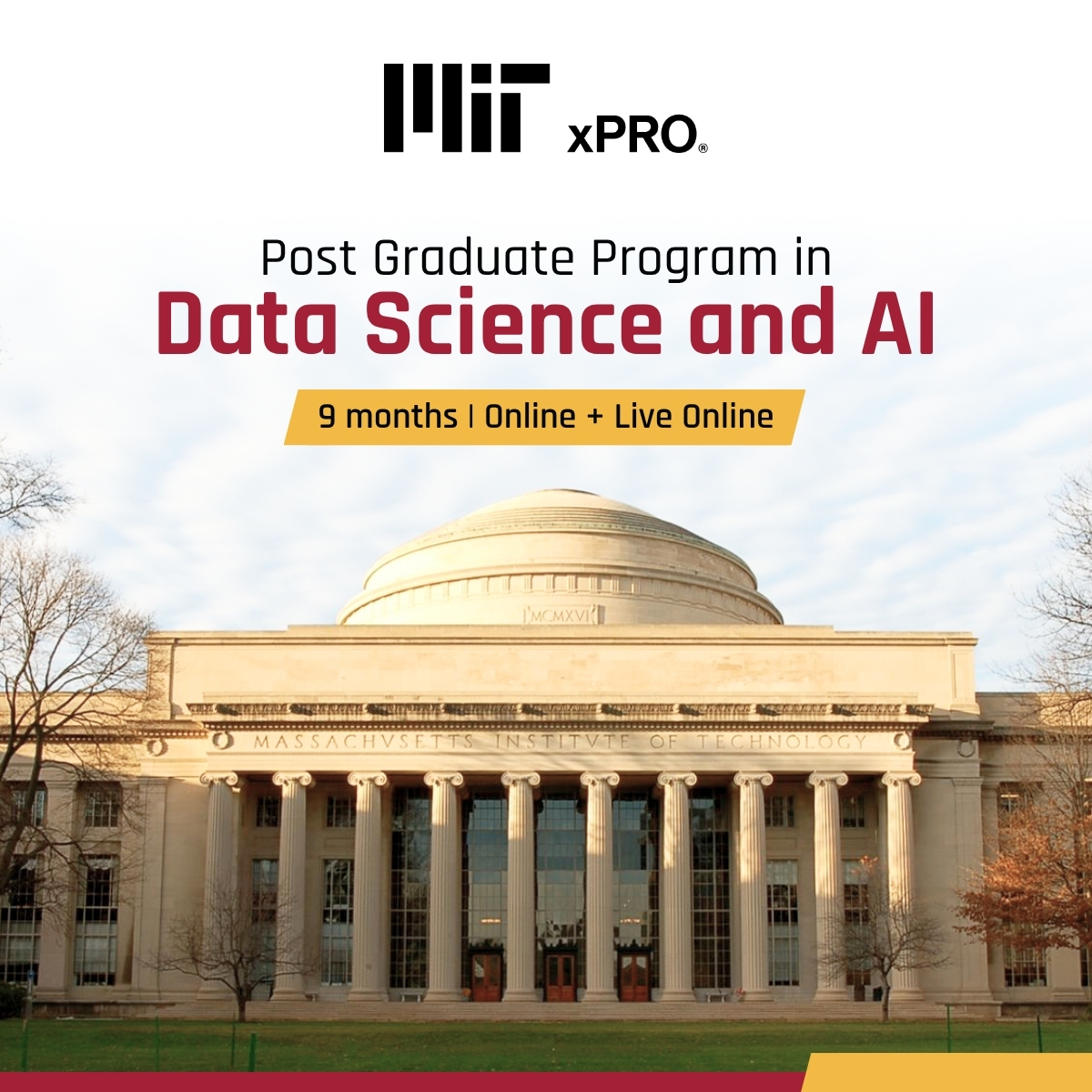 Post Graduate Program in Data Science and AI Facebook ad