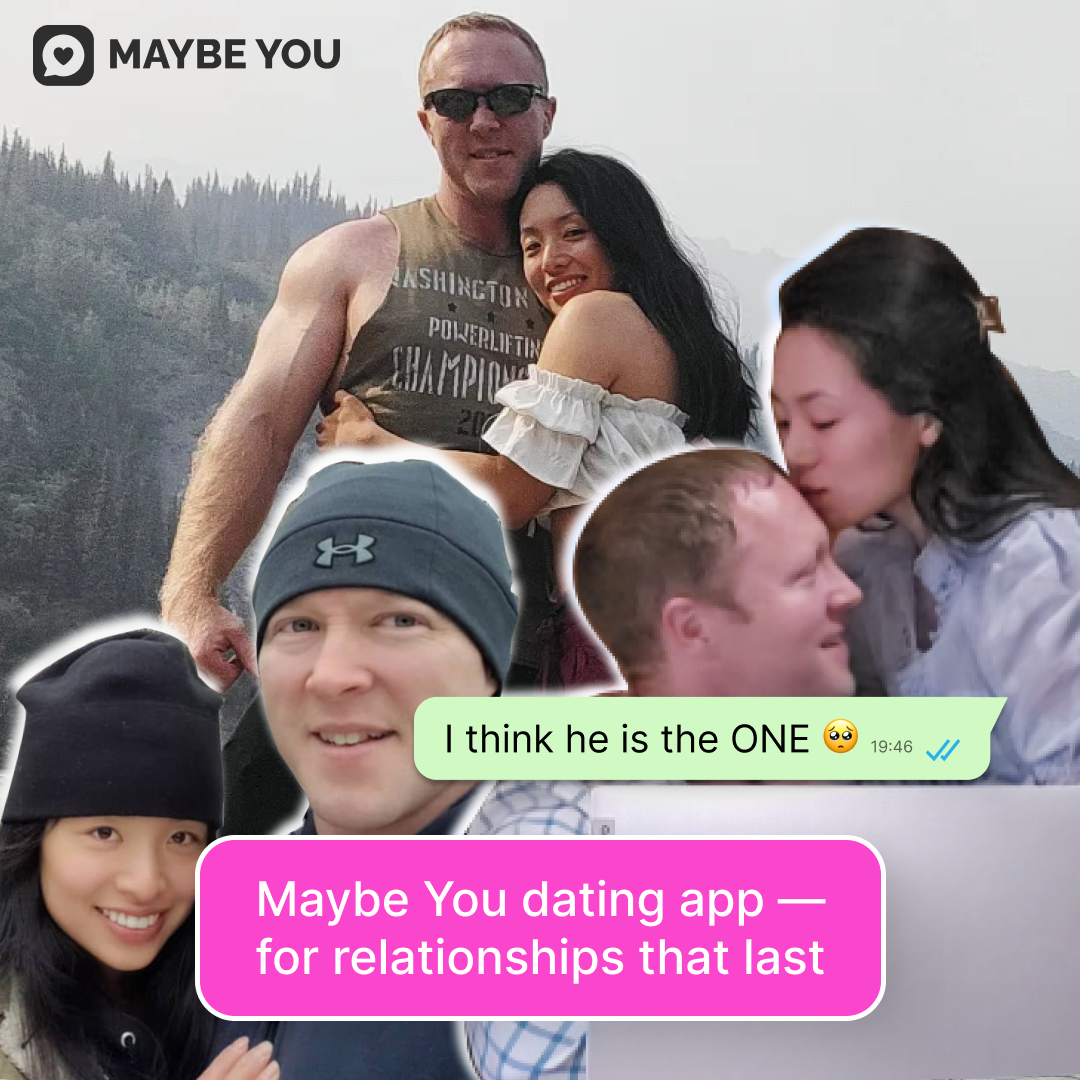 Maybe You Facebook ad: Free dating app