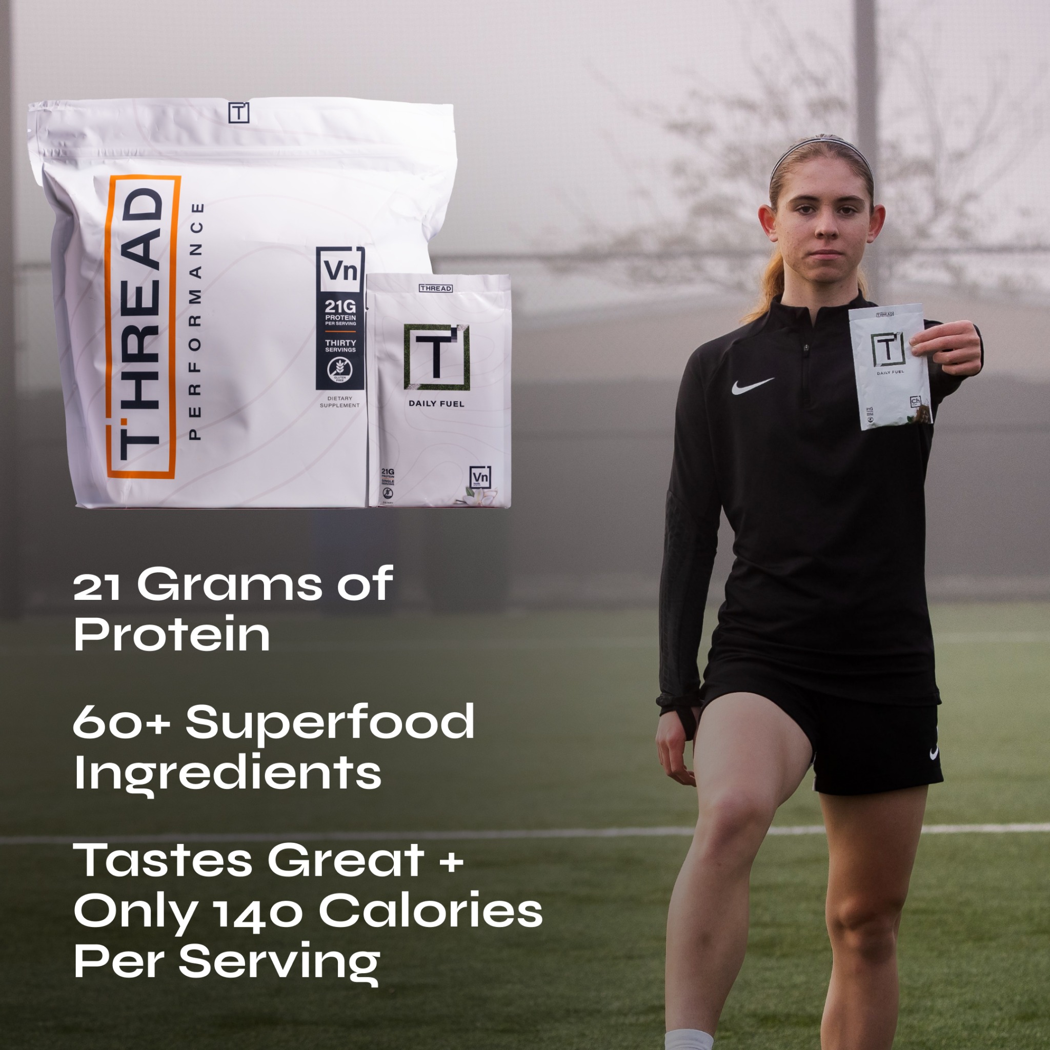 Wellworthy Media Facebook ad: Fuel Their Game. Elevate Their Potential.