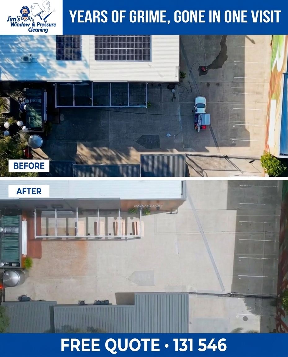 Jim's Window and Pressure Cleaning QLD Facebook ad