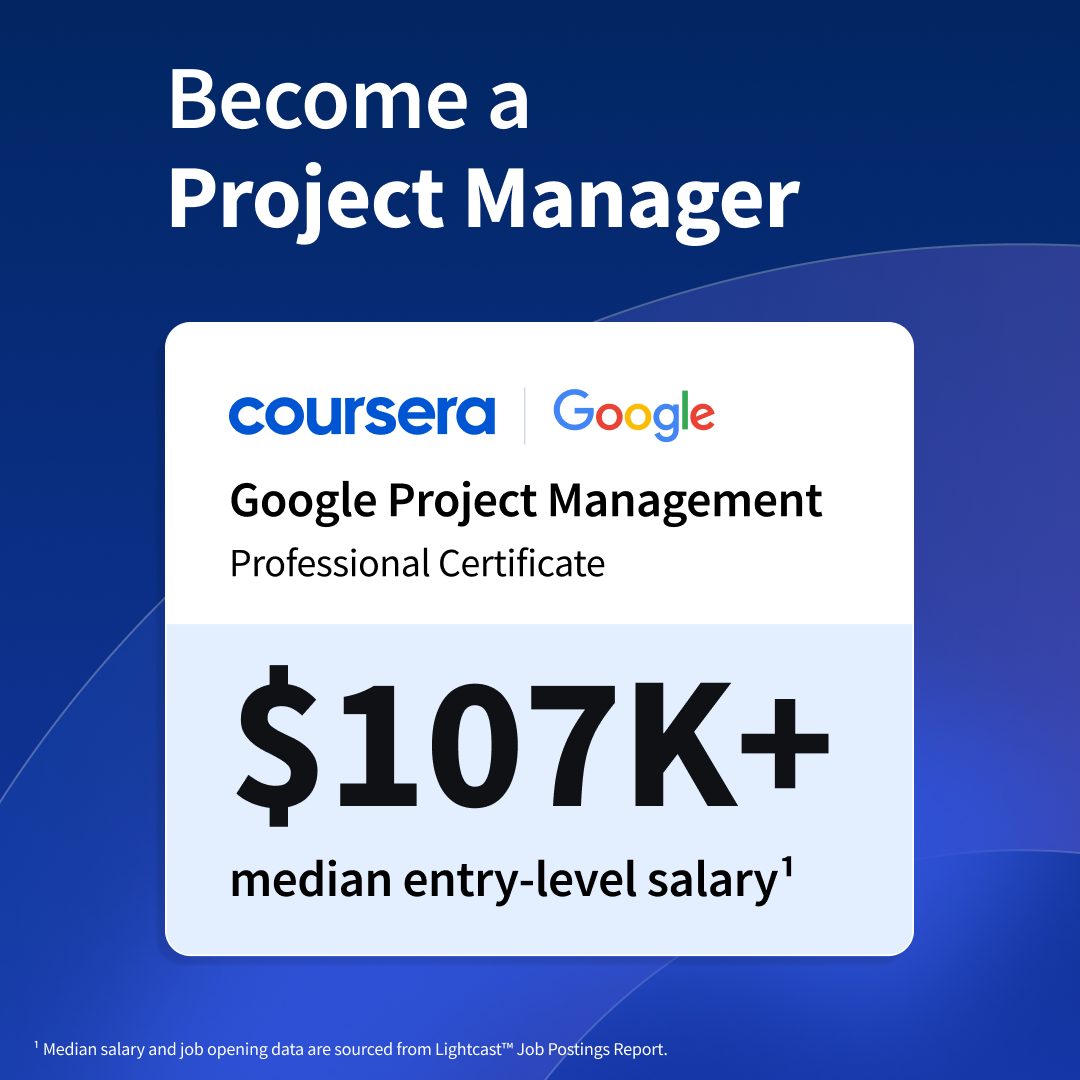 Coursera Facebook ad