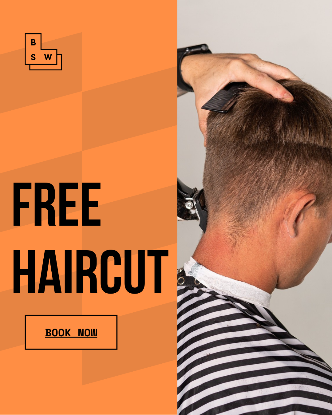 Barbering School of Wales Facebook ad