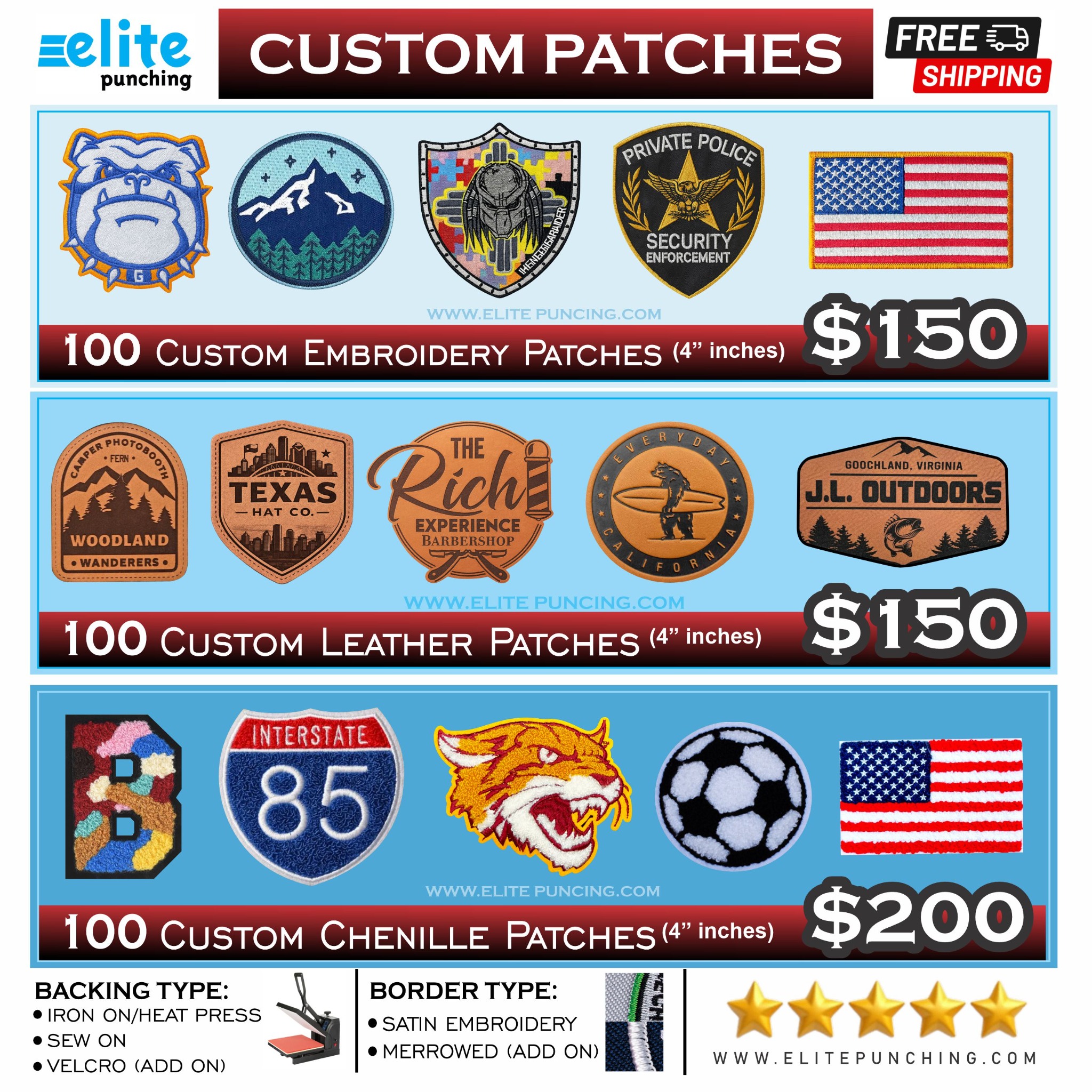 Elite Punching Facebook ad: Chat with us