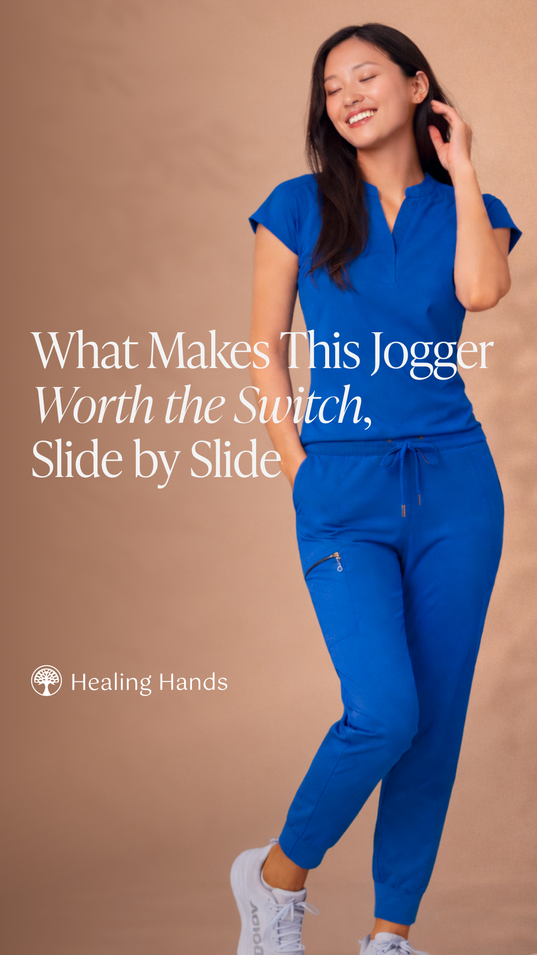 Healing Hands Scrubs Facebook ad
