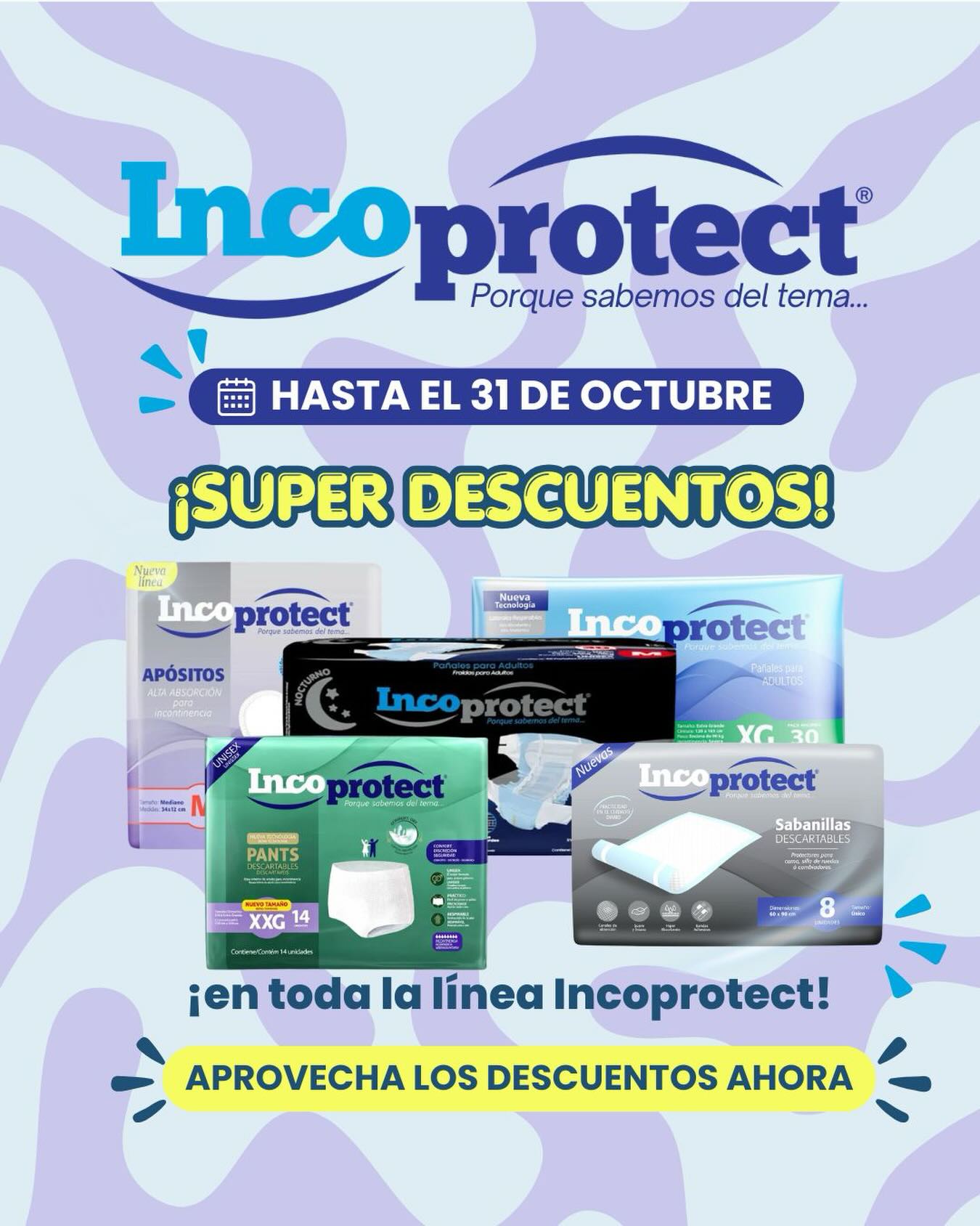 Siempre Conviene Facebook ad: Incoprotect octubre