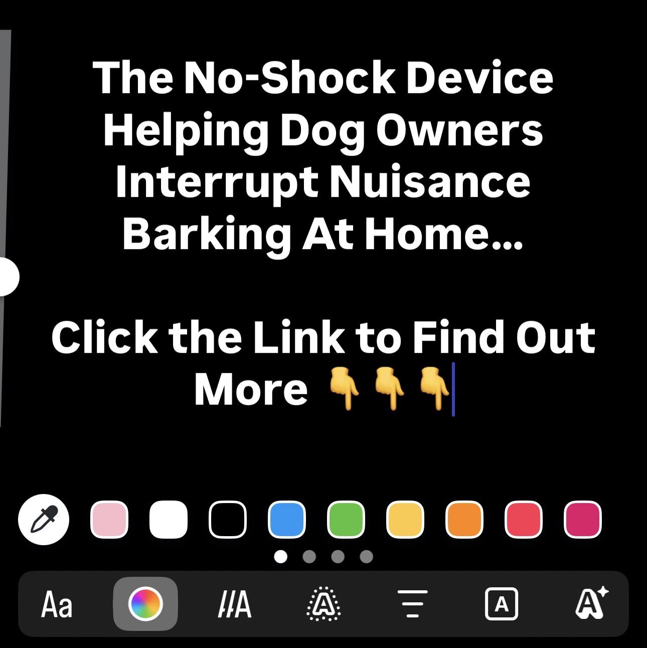 Canine Corner Australia Facebook ad