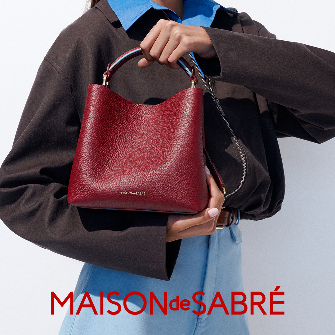 MAISON de SABRÉ Facebook ad: The Mini Bucket Bag | Lightweight Luxury