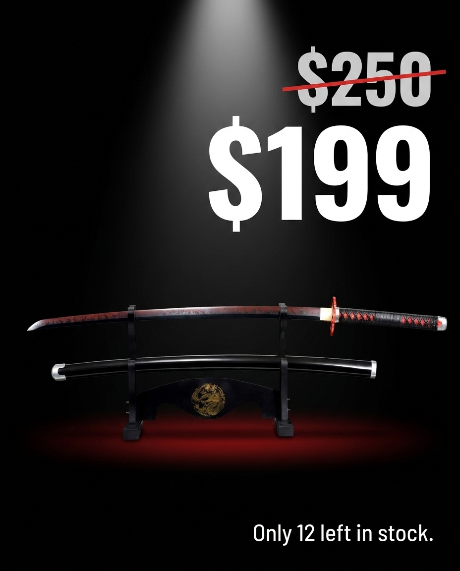 Katana Sword Facebook ad