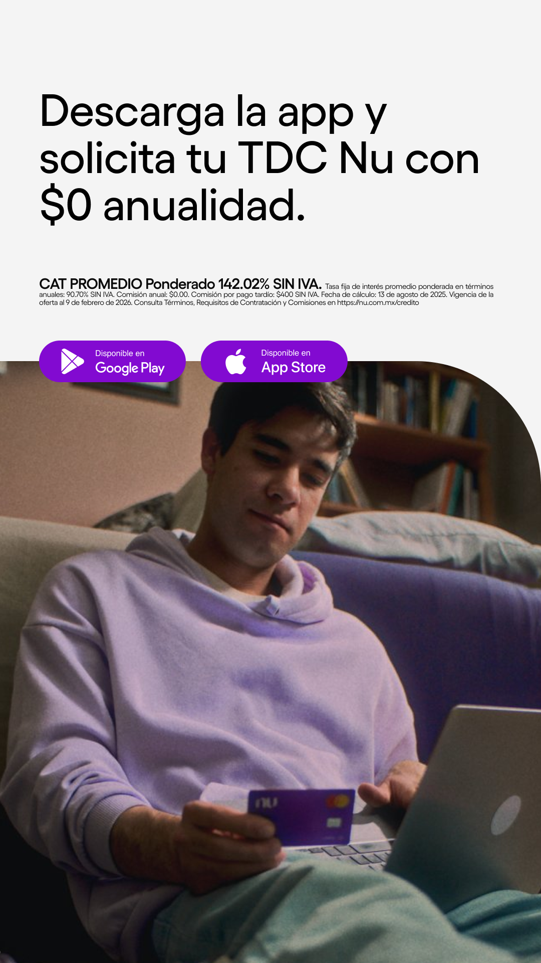 Nu México Facebook ad
