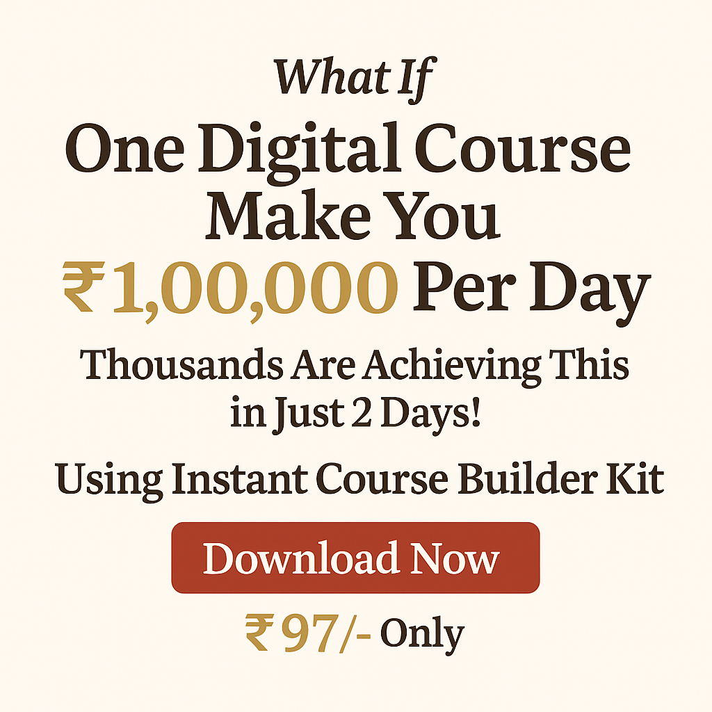 Instant Course Builder Kit Facebook ad