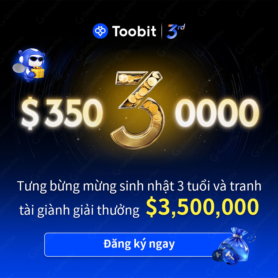 Toobit Facebook ad: Đăng Ký Sớm Nhận Ngay 30 USDT - Cuộc Chiến 3 Năm Toobit!