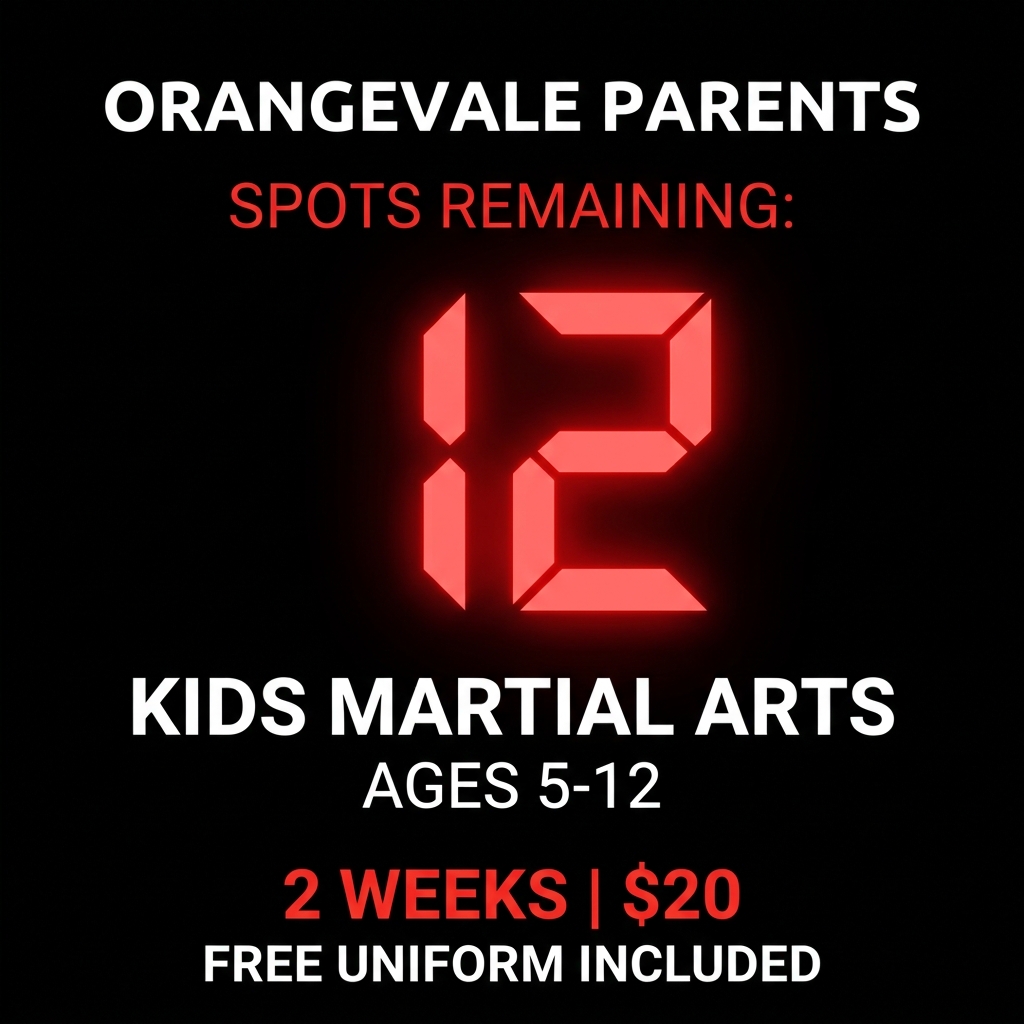 Orangevale Academy - Family Taekwondo Facebook ad