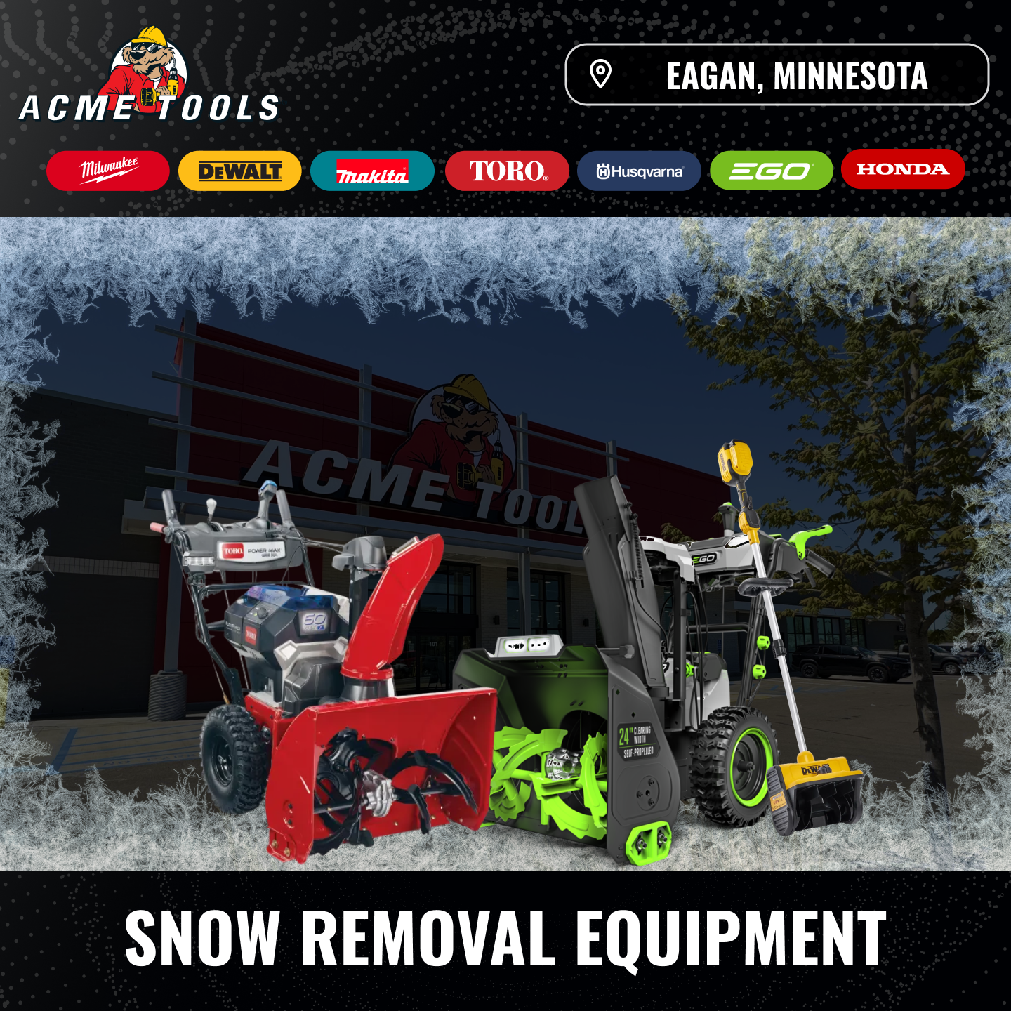 Acme Tools Facebook ad