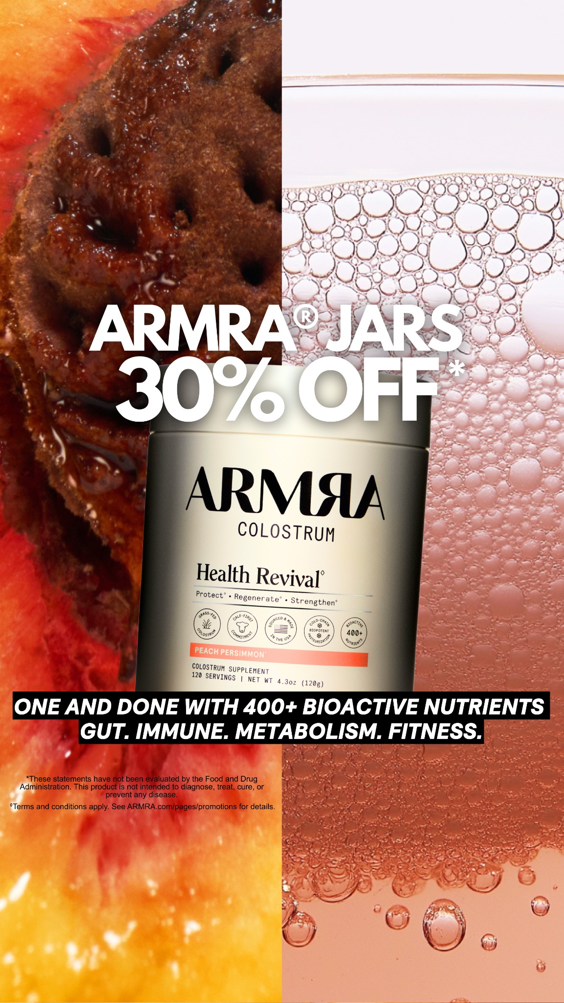 ARMRA Facebook ad