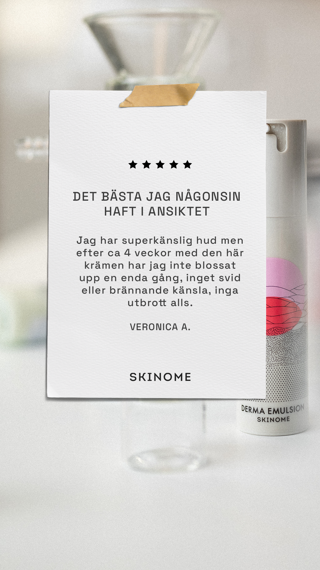 Skinome Facebook ad