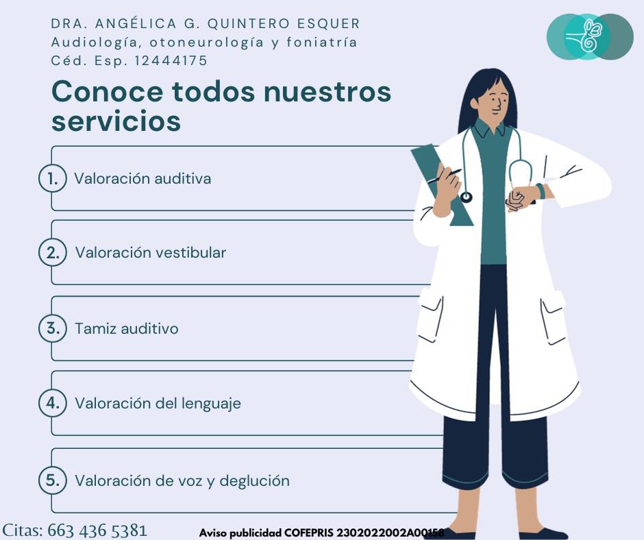 Audio y Vértigo Dra. Angelica Quintero Facebook ad: Si tienes algún problema para escuchar, tal vez…