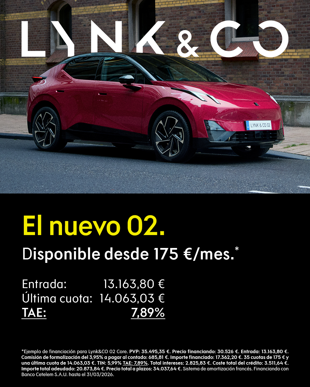 Lynk & Co Facebook ad: El nuevo 02.