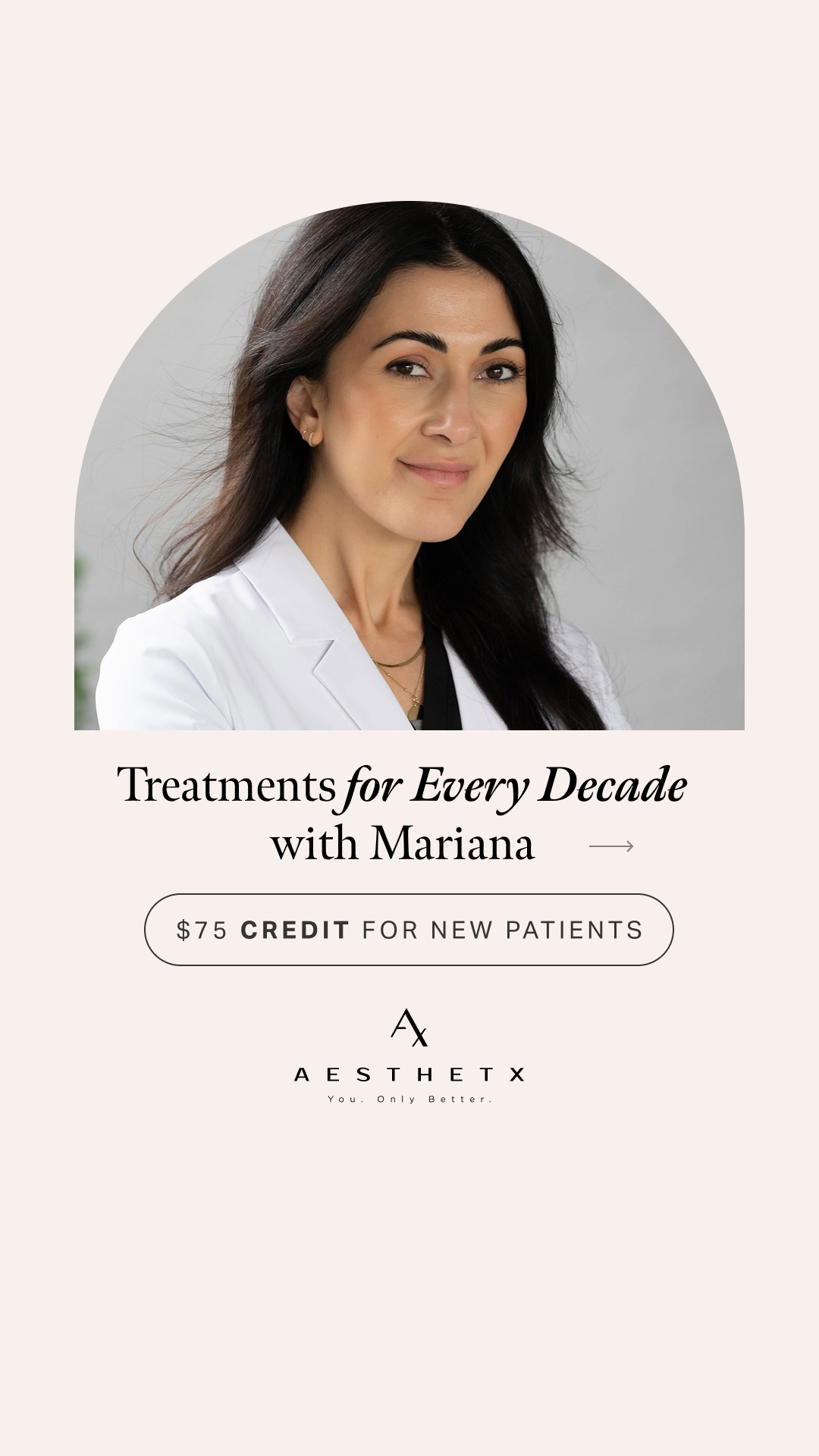 Aesthetx Facebook ad from Apr 10, 2026