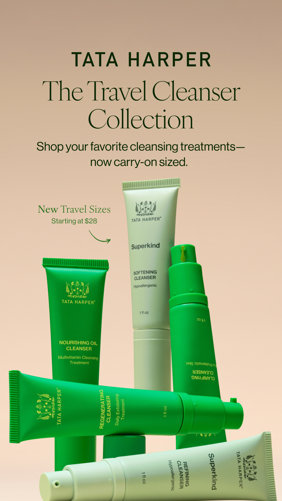 Tata Harper Skincare Facebook ad