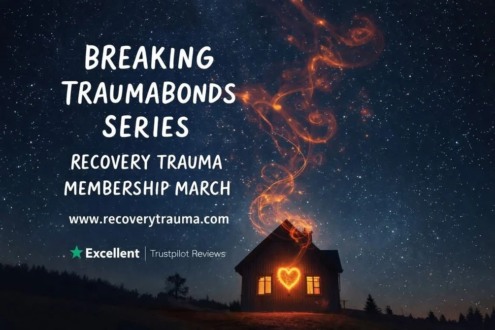 Recovery Trauma Facebook ad: BREAKING TRAUMABONDS
