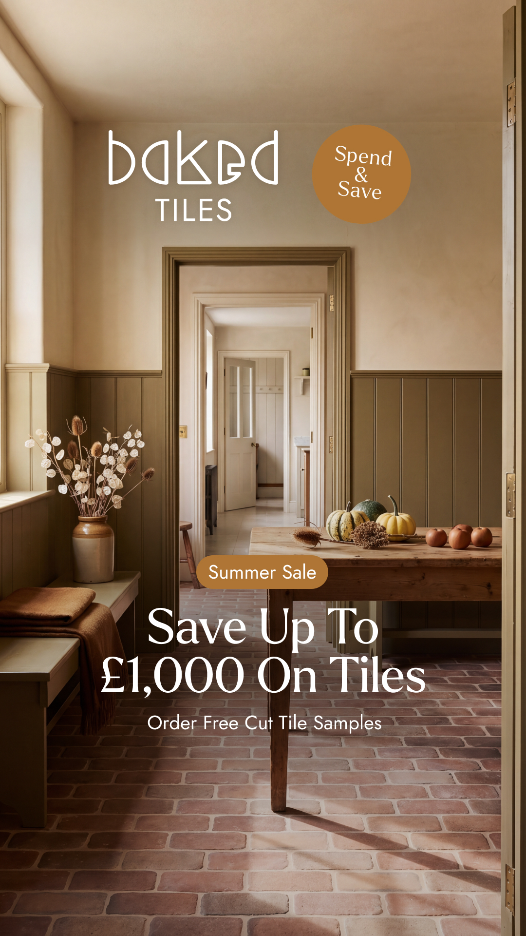 The Baked Tile Co. Facebook ad