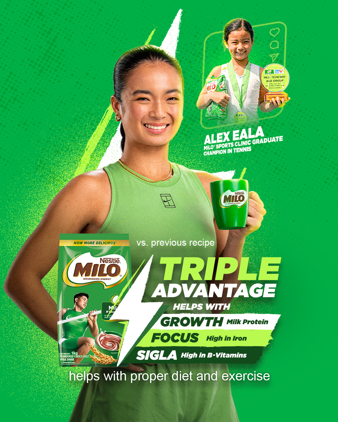 MILO Philippines Facebook ad from Jul 6, 2026