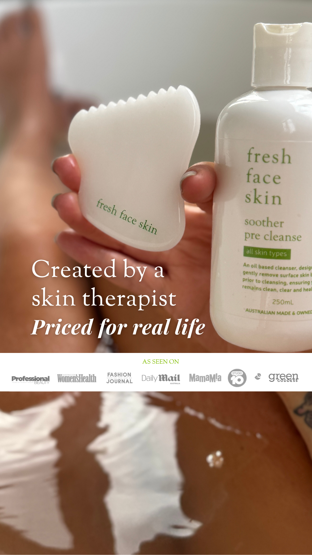 Fresh Face Skin Facebook ad
