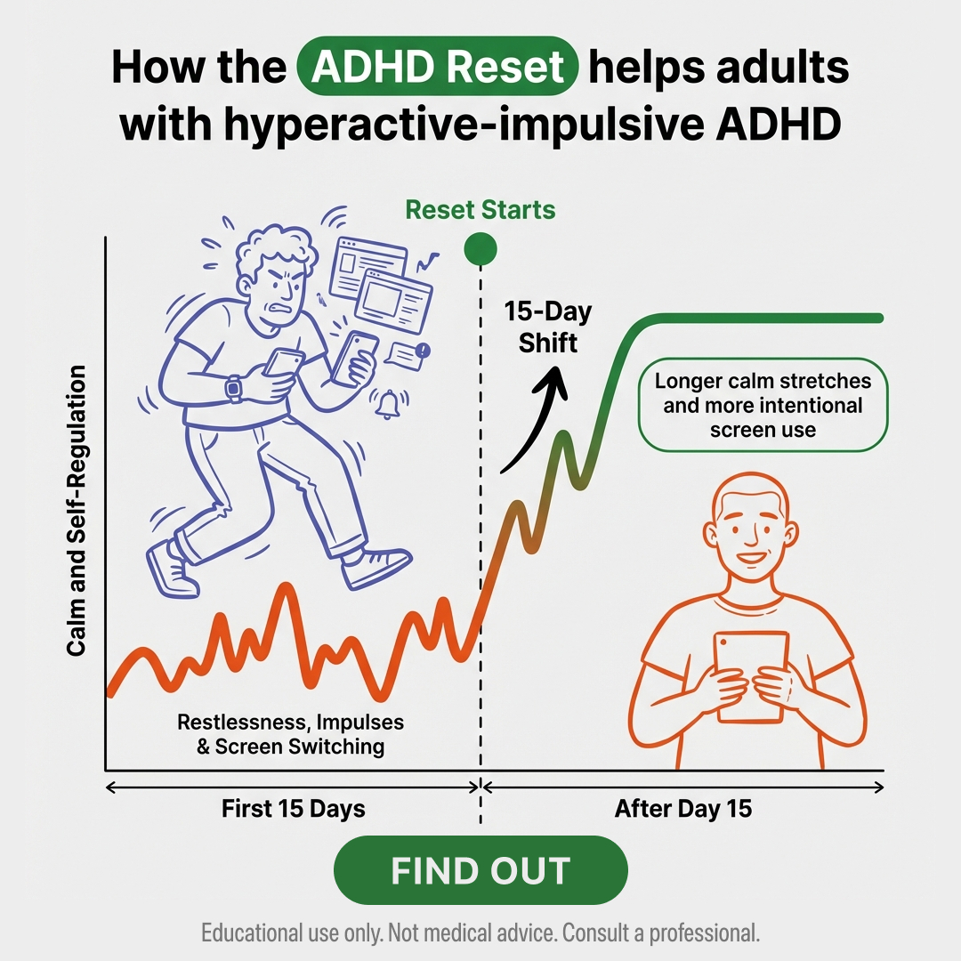 Rewire your ADHD brain Facebook ad