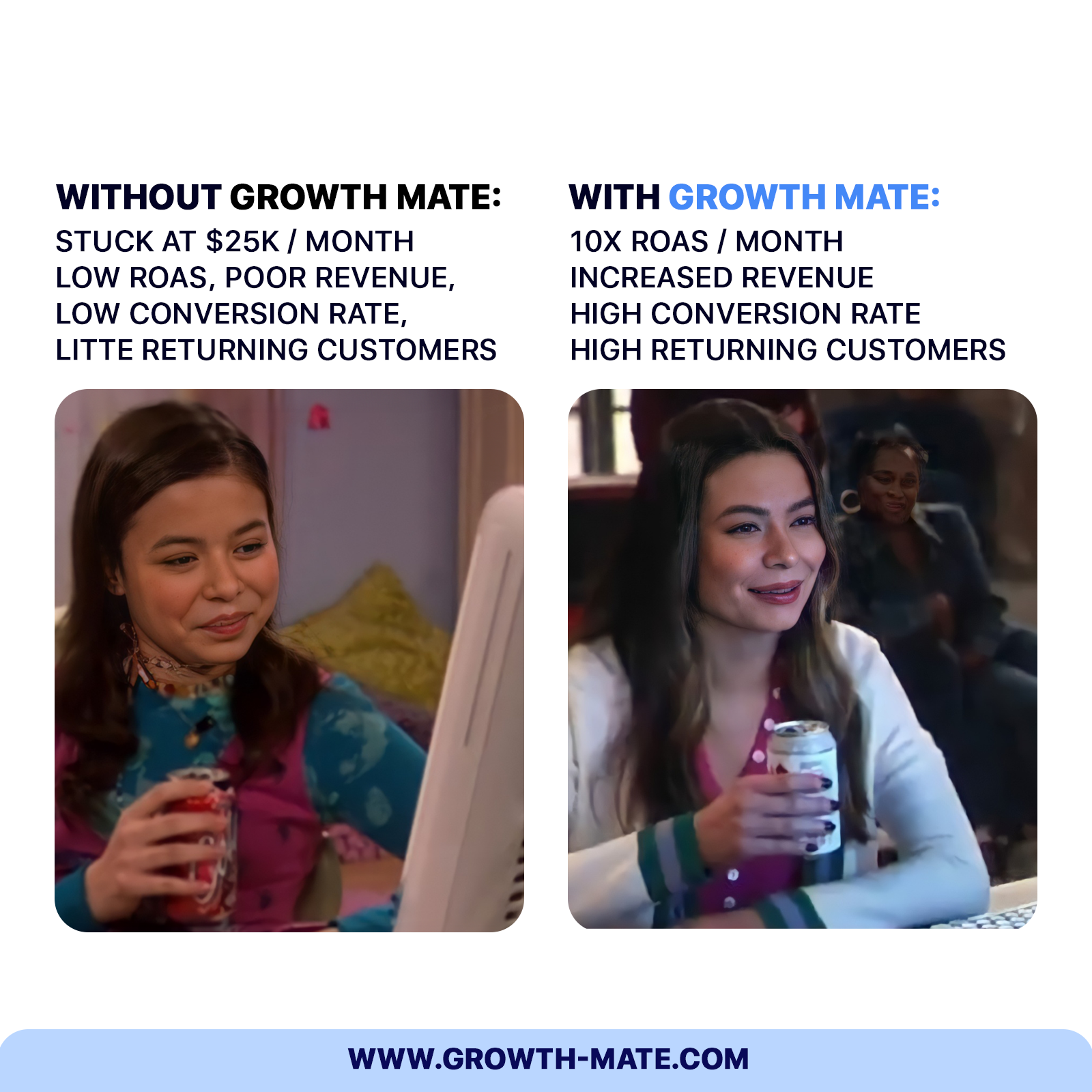Growth Mate Facebook ad