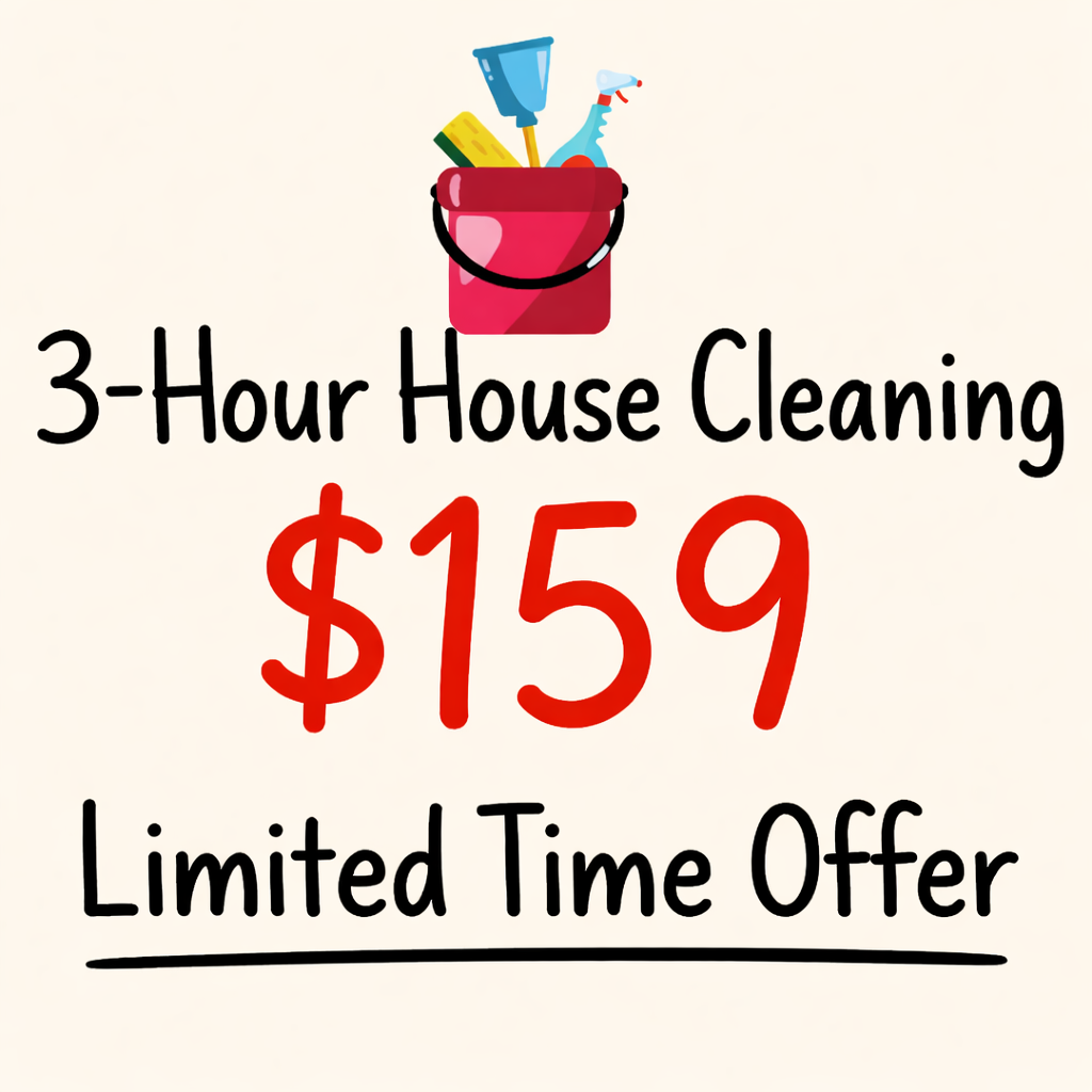 MaidThis Cleaning of Northeast Houston Facebook ad: ONLY 5 SPOTS LEFT!