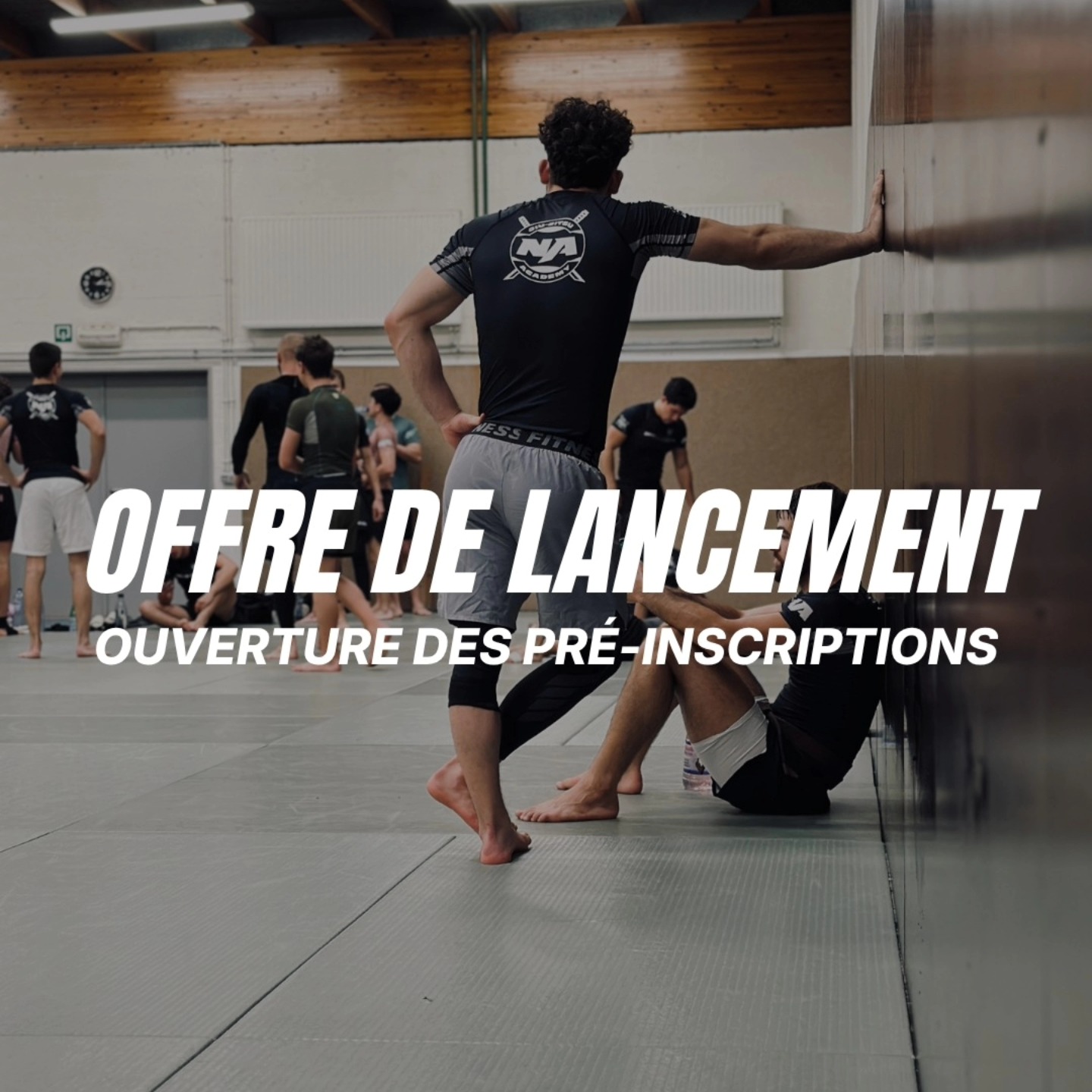 New Art Jiu-jitsu Academy Facebook ad: INFORMATIONS CONCERNANT LES PRE INSCRIPTIONS