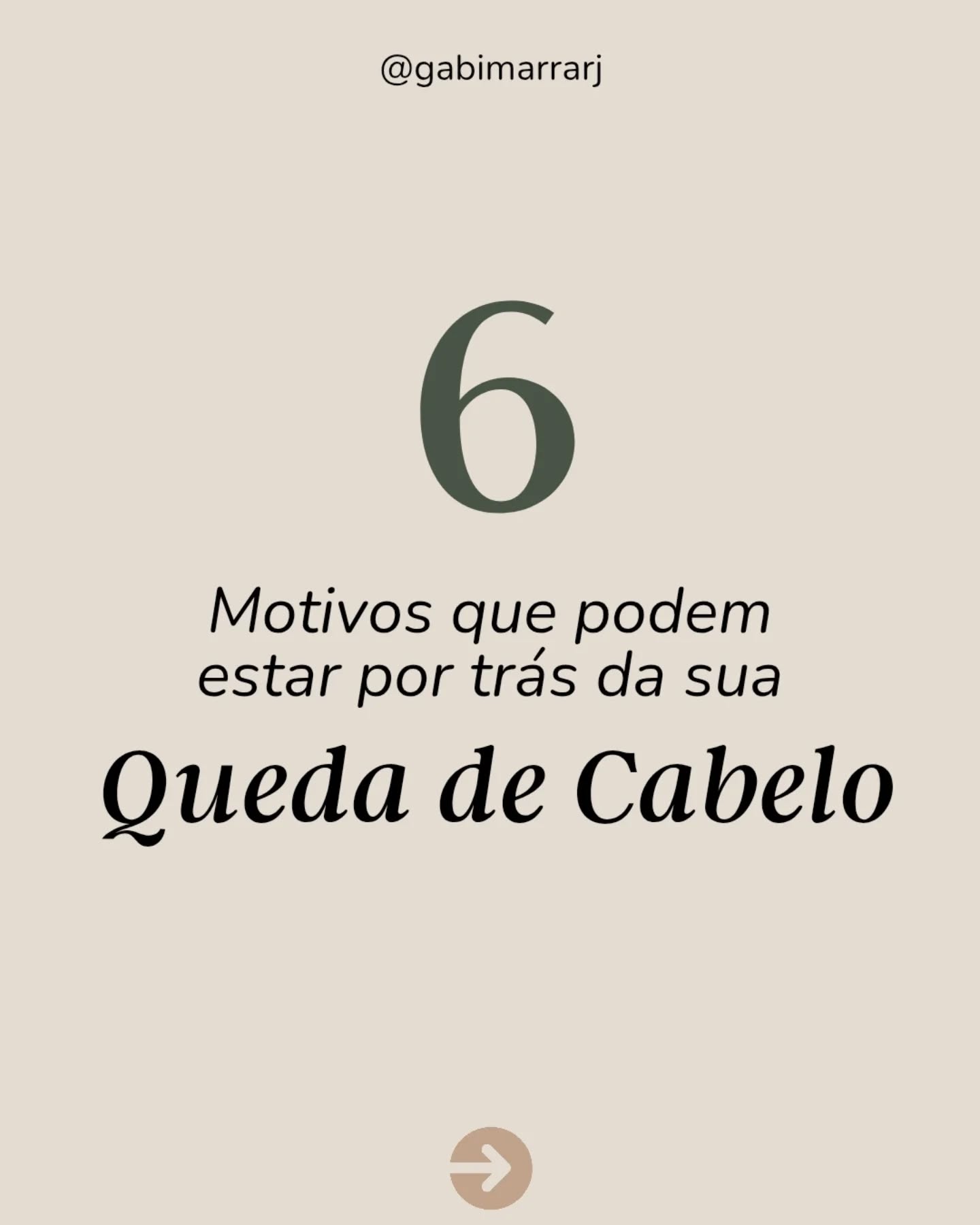 Gabi Marra Facebook ad: A queda de cabelo pode ter várias causas…