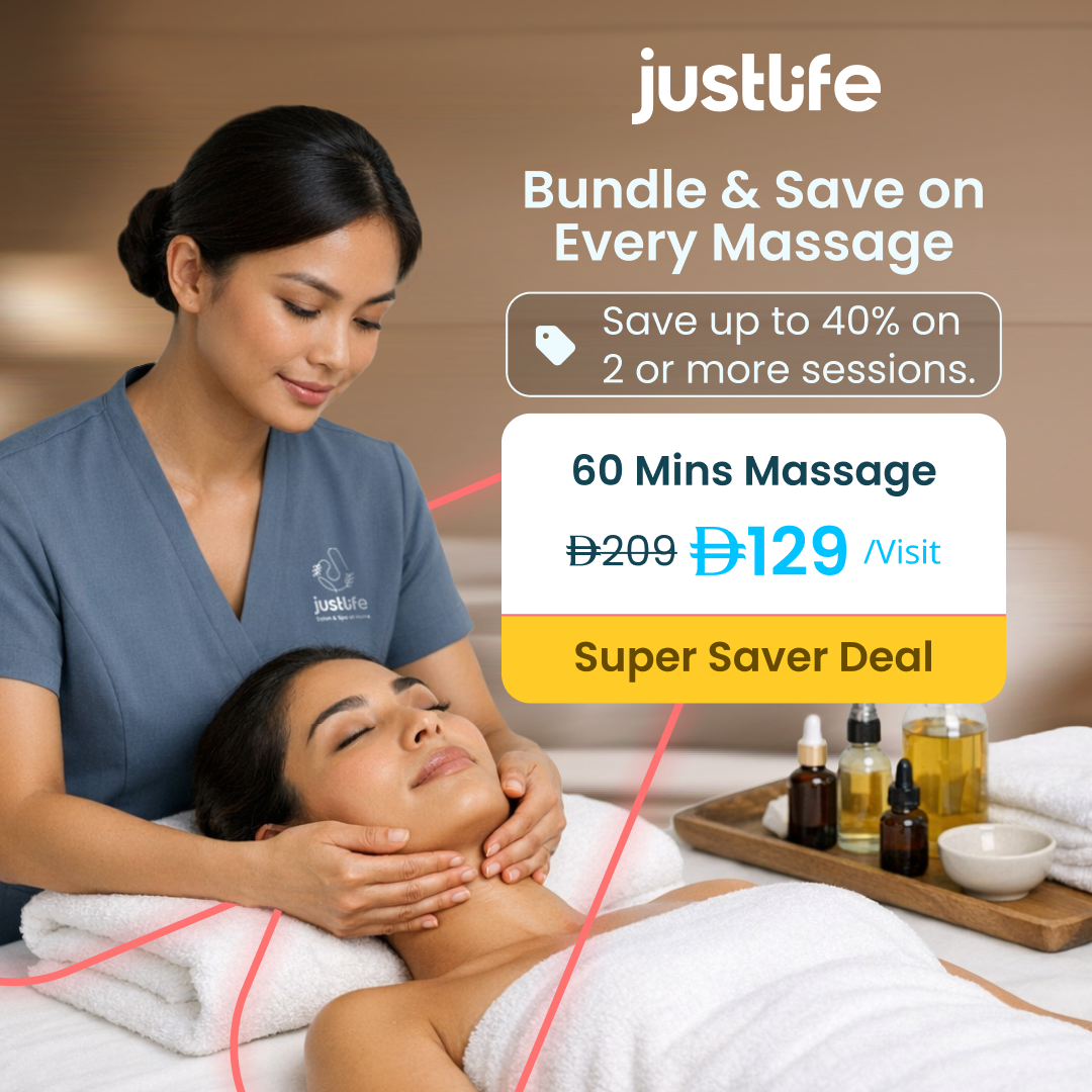 Justlife UAE Facebook ad